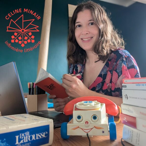 Céline Minair infirmière littéraire